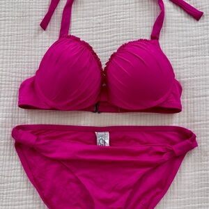 Hot Pink Bikini Set